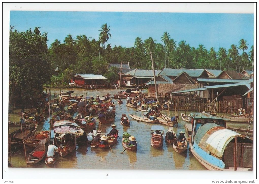 THAILAND - FLOATING MARKET - EDIT BY PHORN THIP - 1970s - STAMPS  ( 183 ) - Thaïlande