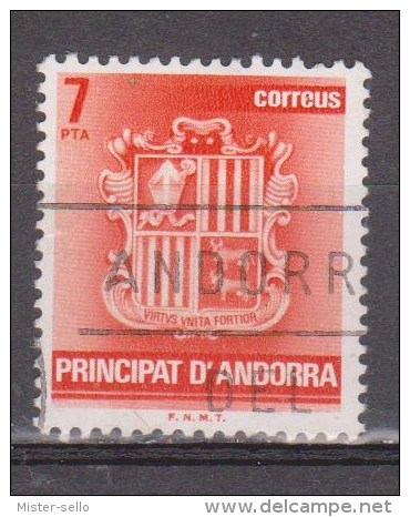 ANDORRA ESPAÑOLA. USADO - USED. - Oblitérés