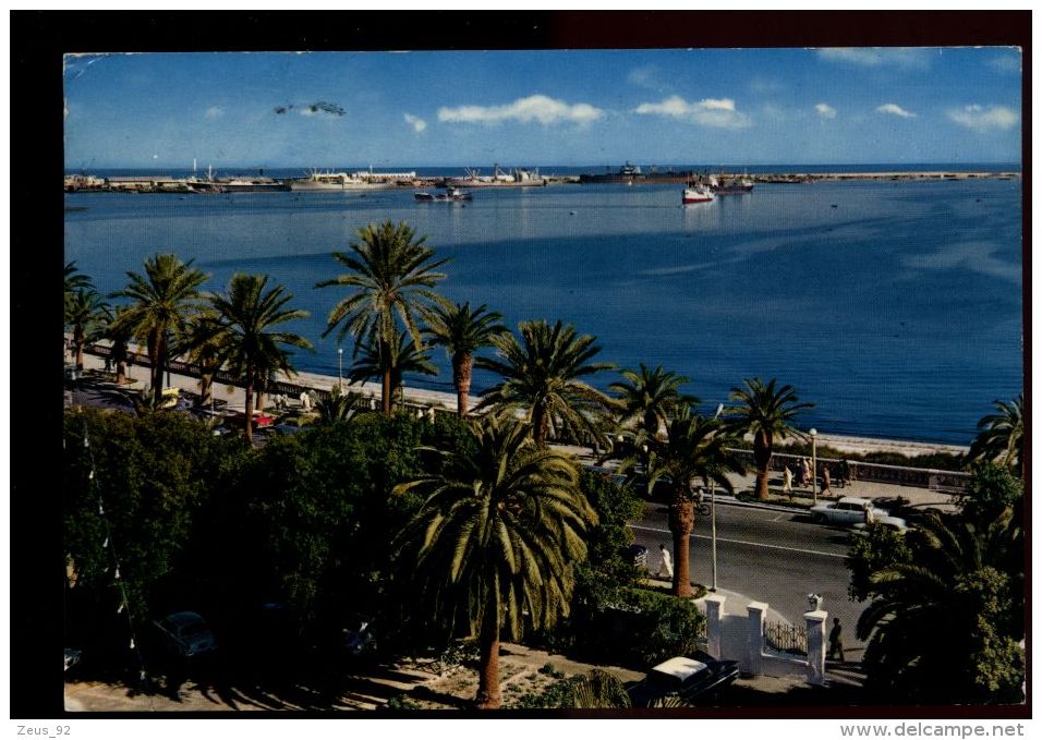 L9818 TRIPOLI - VEDUTA A MARE / VIEW OF THE SEAFRONT - Libia