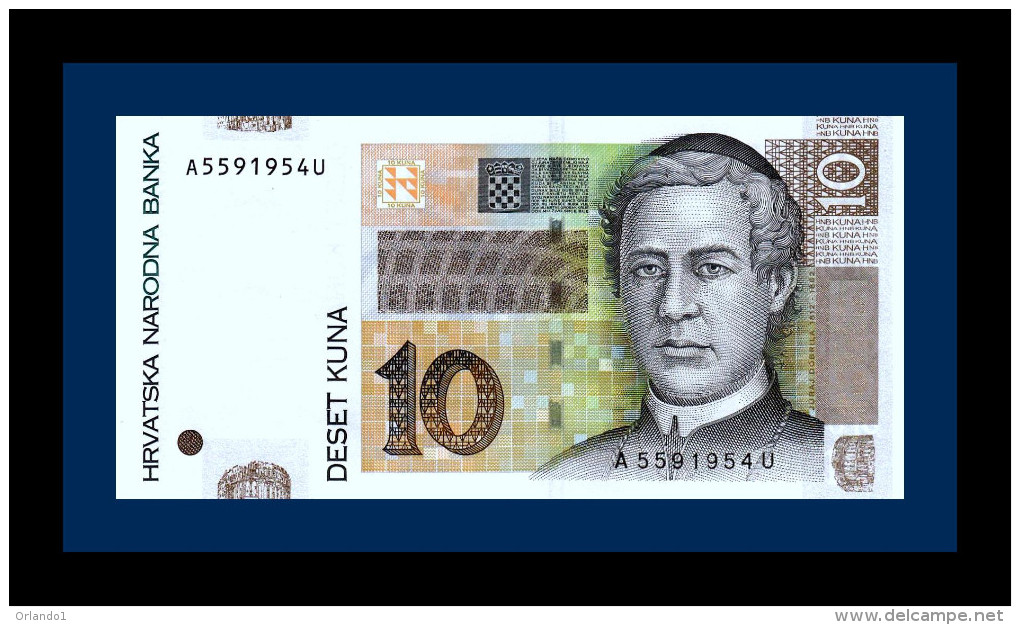 CROATIA 10 KUNA 2012 P 38b UNC - Croatie