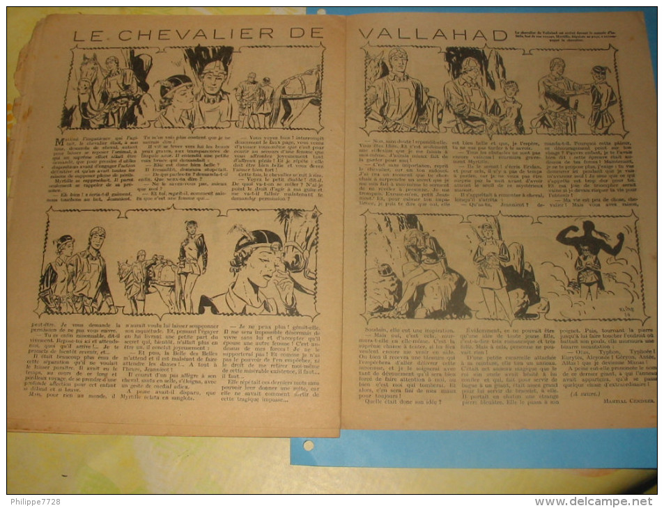 Magazine FILLETTE Nr 172 du 03 novembre 1949 L'Archipel maudit