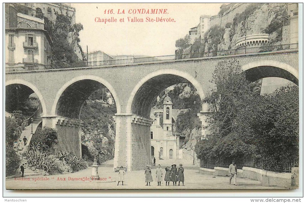 DEP 06 LA CONDAMINE CHAPELLE ET VALLON SAINT DEVOTE - La Condamine