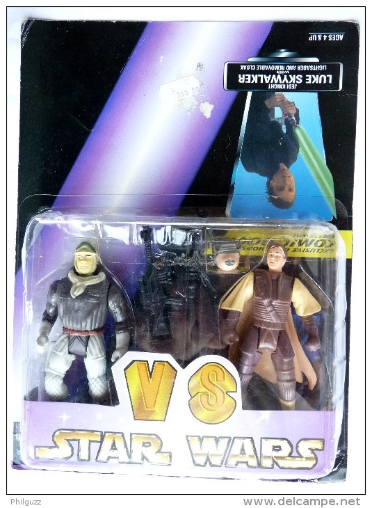 RARE CURIOSITE BLISTER FIGURINE STAR WARS VS PIRATE 2 Personnages (3bis) - Power Of The Force