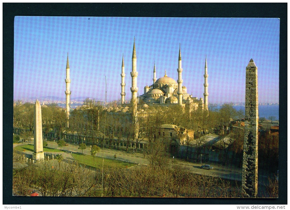 TURKEY  -  Istanbul  Blue Mosque  Unused Postcard As Scan - Turkey