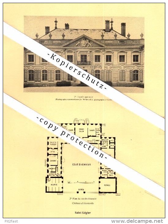 Photographien / Ansichten , 1925 , Saint-Légier-La Chiésaz , Chardonne , Prospekt , Architektur , Fotos !!! - Chardonne