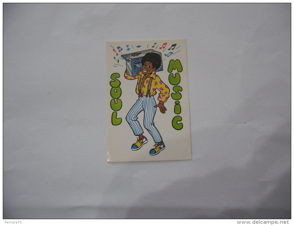 ADESIVO STICKERS  VINTAGE PANINI SOUL MUSIC - Edizione Italiana