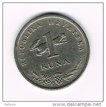 KROATIE  1  KUNA  1993 - Croatie