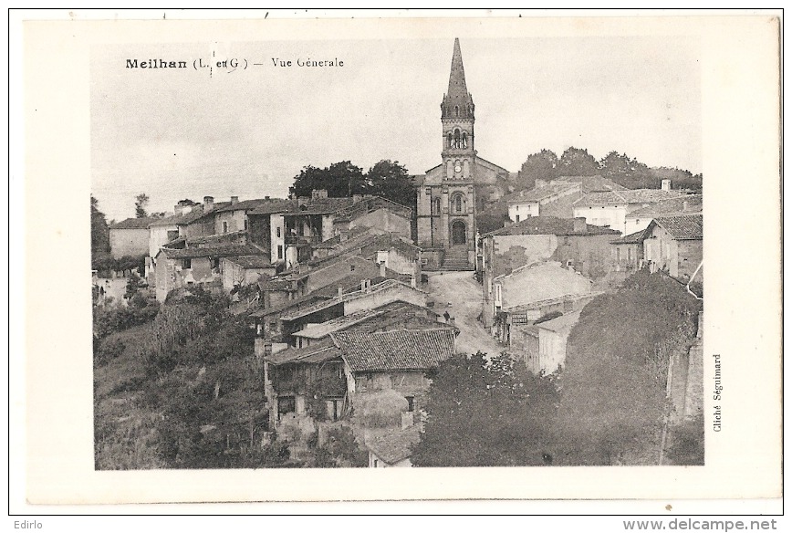 MEILHAN Vue Générale Neuve TB - Meilhan Sur Garonne