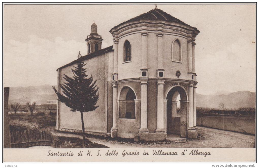 AK - VILLANOVA D`ALBENGA - Chiesetta-santuario Di Nostra Signora Delle Grazie 40er - Savona