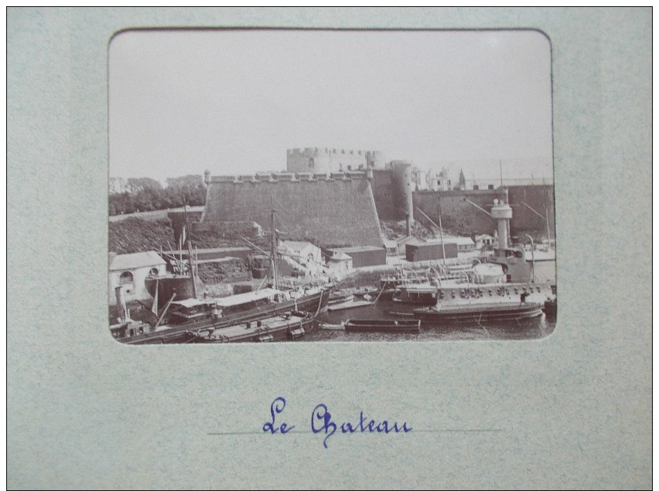 PHOTO DE BREST ( 29 BRETAGNE ) Le Château 1898/1902 - Luoghi