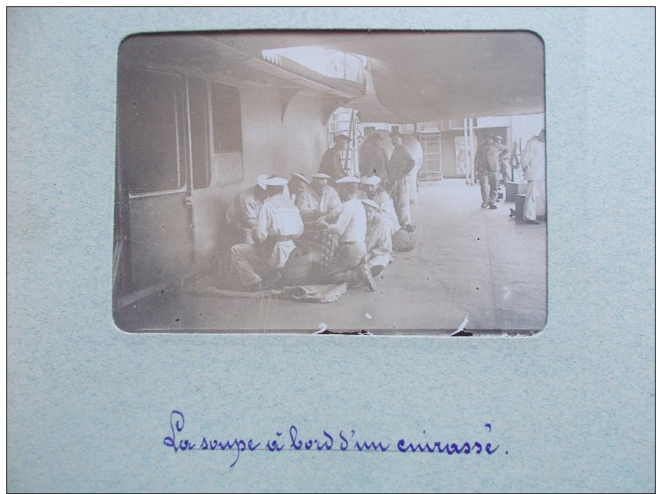 PHOTO DE BREST ( 29 BRETAGNE ) La Soupe A Bord D'un Cuirassé 1898/1902 - Luoghi