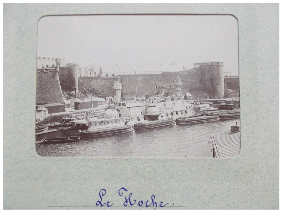 PHOTO DE BREST ( 29 BRETAGNE ) Cuirassé " Le Hoche " 1898/1902 - Lieux