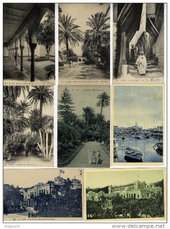 ALGERIE  ALGER  LOT 46 CARTES ANCIENNES - Algiers