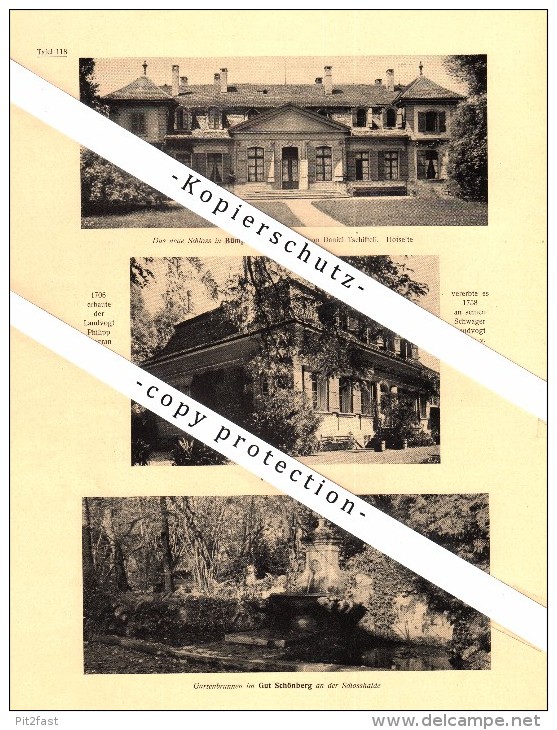 Photographien / Ansichten , 1922 , Muri - Gümligen , Schönberg , Bümpliz , Prospekt , Architektur , Fotos !!! - Muri Bei Bern