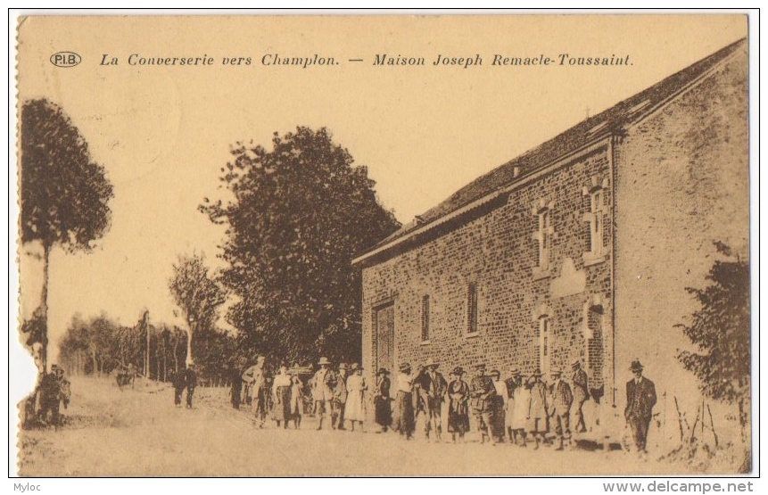 Conserverie Vers Champlon. Maison Joseph Remacle-Toussaint. Etat ! - Tenneville