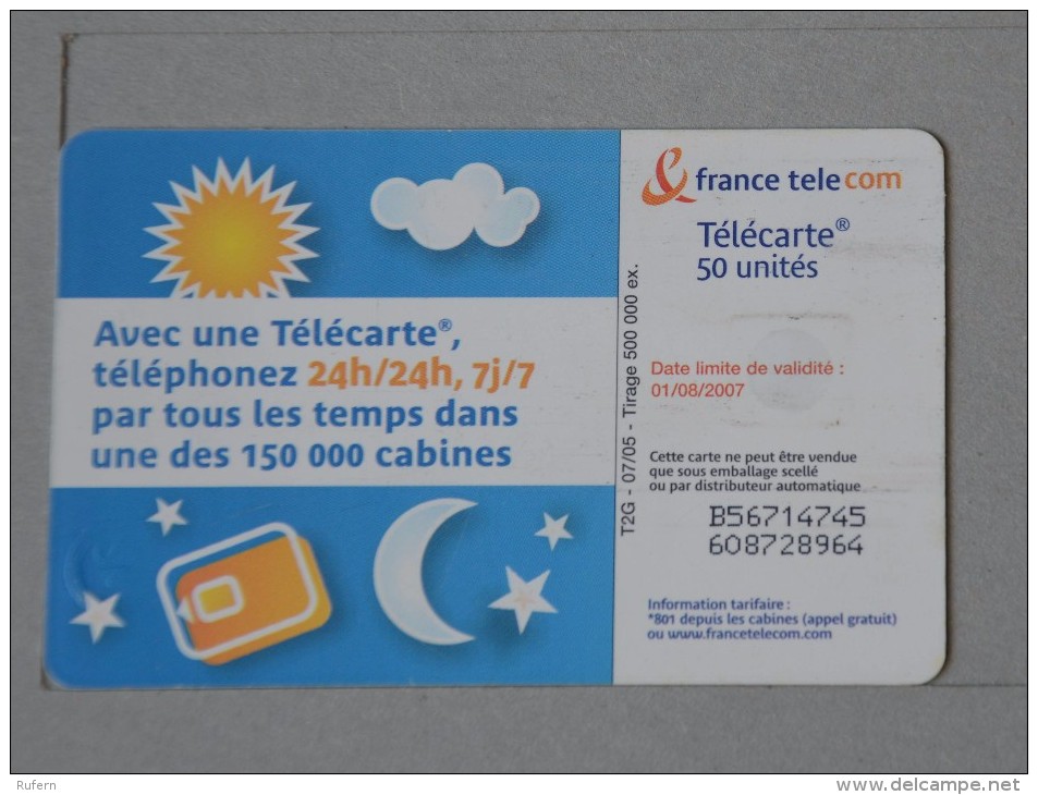 TÉLÉCARTE - 2 SCAN  -   50  UNITÉS  (Nº13015) - Internas