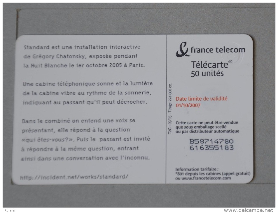 TÉLÉCARTE - 2 SCAN  -   50  UNITÉS  (Nº13018) - Phonecards: Internal Use