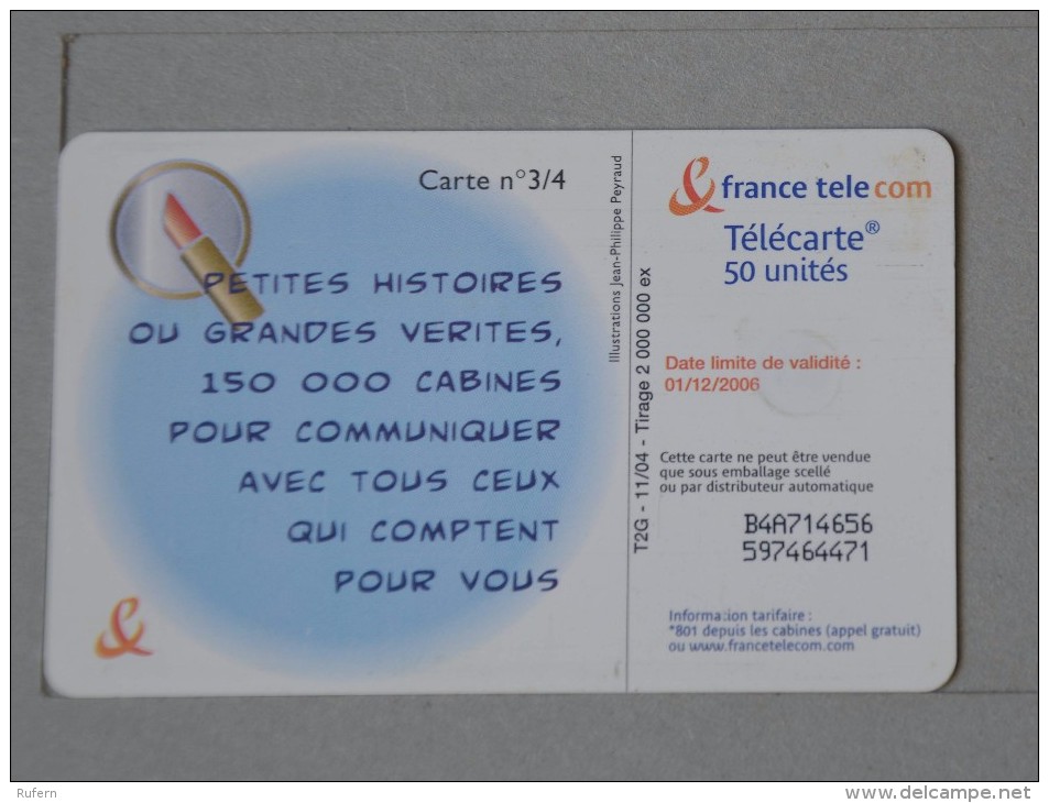 TÉLÉCARTE - 2 SCAN  -   50  UNITÉS  (Nº13019) - Phonecards: Internal Use