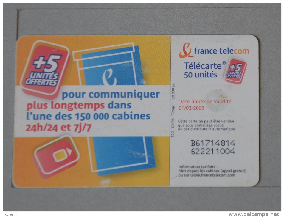 TÉLÉCARTE - 2 SCAN  -   50  UNITÉS  (Nº13028) - Phonecards: Internal Use