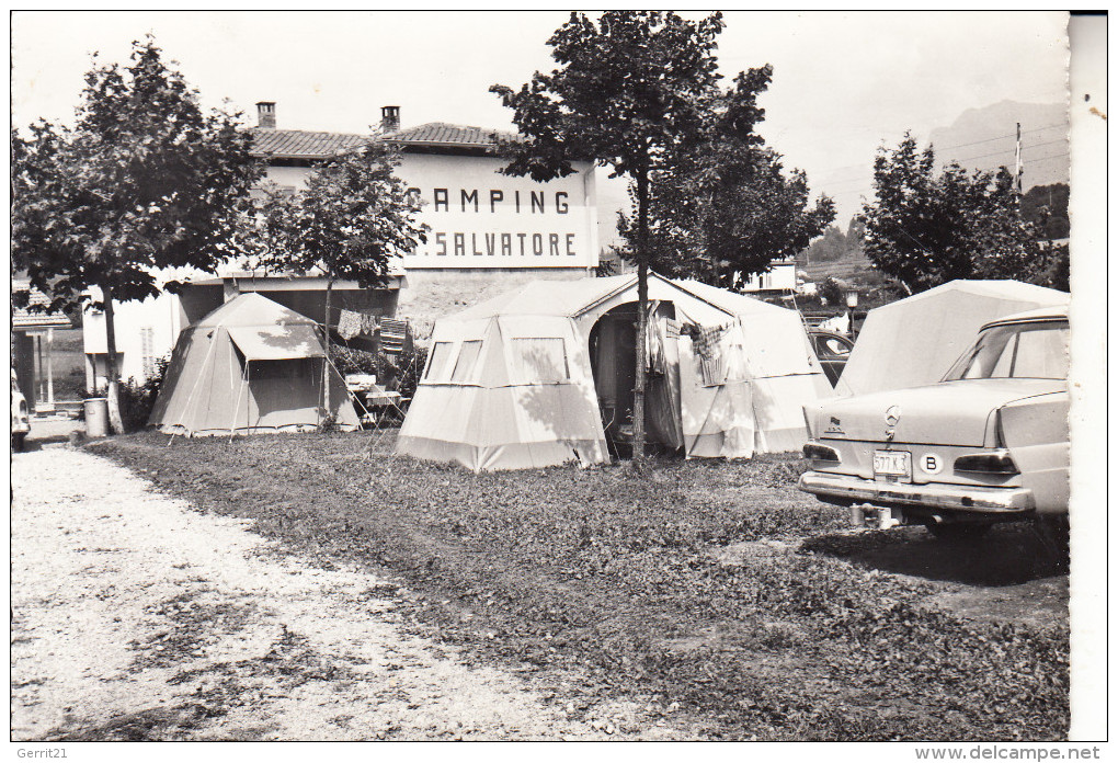 CH 6900 LUGANO - SCAIROLO, Camping San Salvatore - Lugano