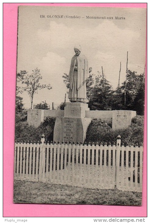 OLONNE SUR MER MONUMENT AUX MORTS - Autres & Non Classés