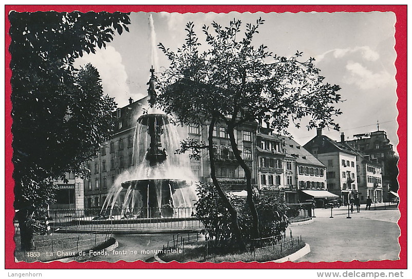 Foto-AK SCHWEIZ 'La Chaux-de-Fonds' (Neuenburg) ~ 1949 - Noiraigue 