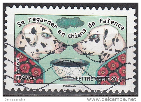 France 2013 Yvert A797 O Cote (2015) 0.60 € Se Regarder En Chiens De Faïence - Oblitérés