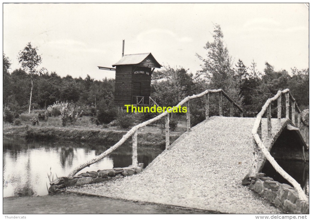 CPSM TREMELO BRUG EN MOLEN HOLLANDS VIN - Tremelo