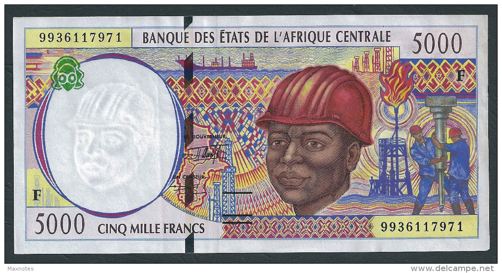 CENTRAL AFRICAN REPUBLIQUE (Central African States) : 5000 Francs  - 1999 -  UNC - Central African Republic