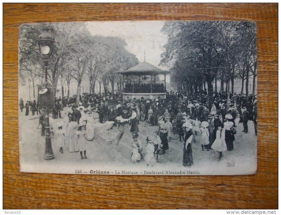 Orléans , La Musique , Boulevard Aléxandre-martin """ Carte Animée "" - Orleans