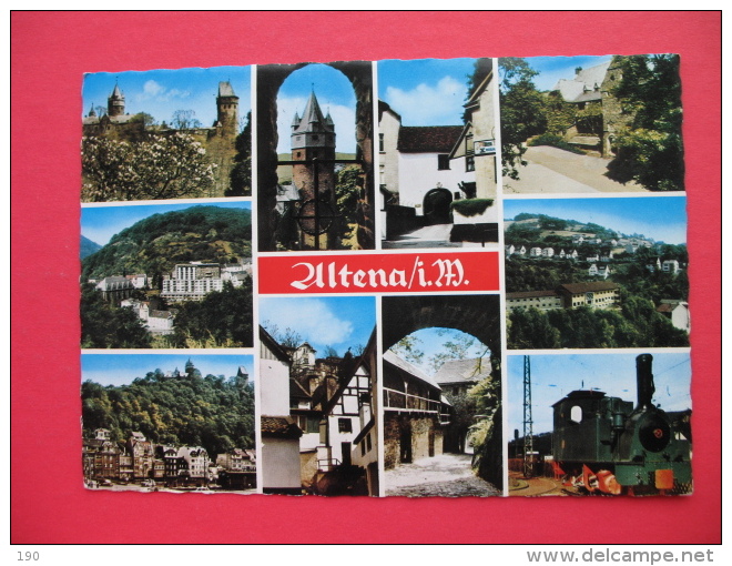 Altena,ZUG-TRAIN - Altena