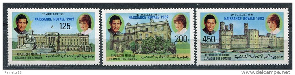 Comores                           370/372 ** - Comores (1975-...)