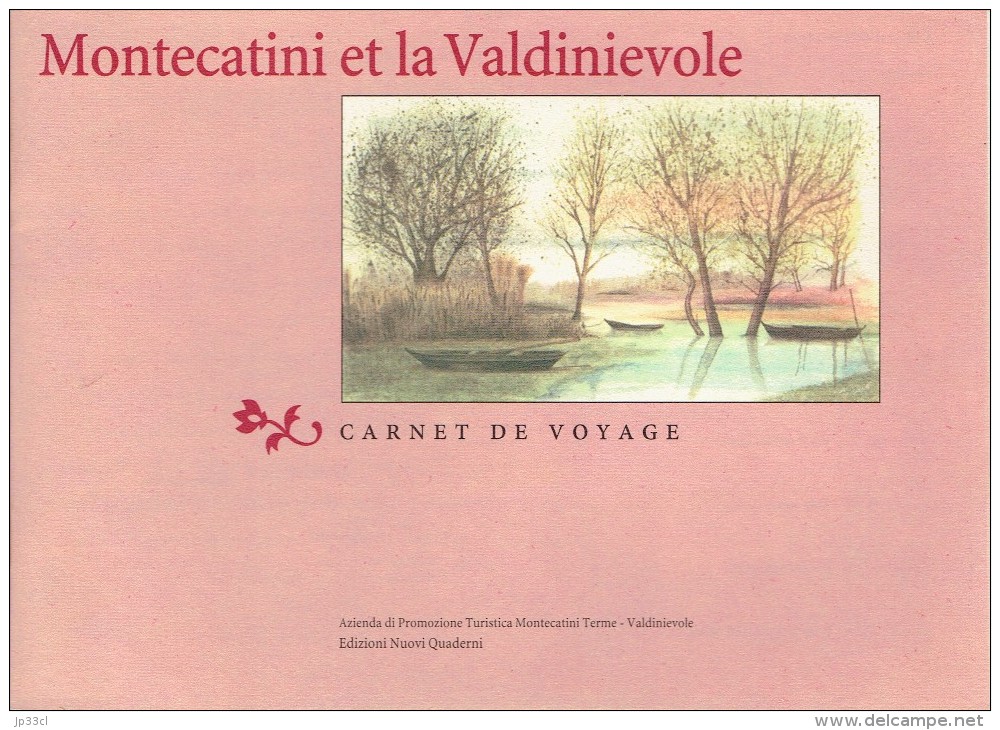 Ancien Guide (Carnet De Voyage)  Montecatini Et La Valdinievole (vers 1995) 24 Pages - Dépliants Turistici