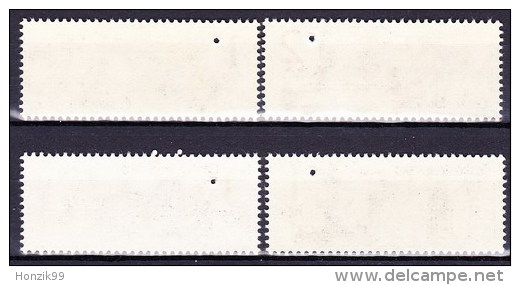 ** Tchécoslovaquie 1988 Mi 2961-4 (Yv 2771-4) Perforé - SPECIMEN, (MNH) Peu Courant - Varietà & Curiosità