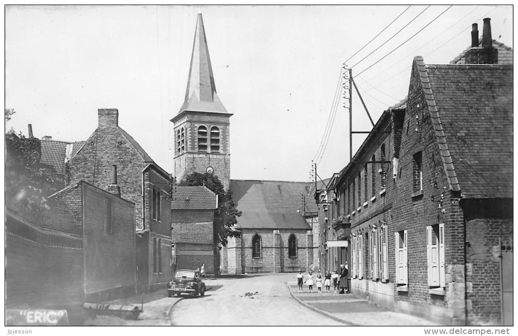 NORD 59  ARLEUX  RUE  DES LUMIERES  EGLISE - Arleux