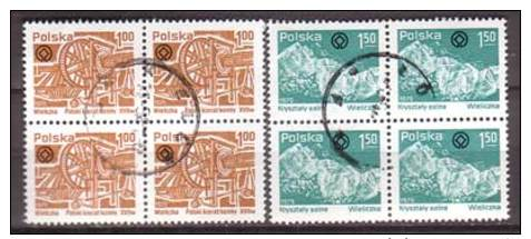 Polen , 1979 , Mi.Nr. 2638 /2639 O 4er - Gebraucht