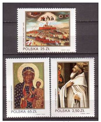 Polen , 1982 , Mi.Nr. 2818 - 2820 ** / MNH - Unused Stamps