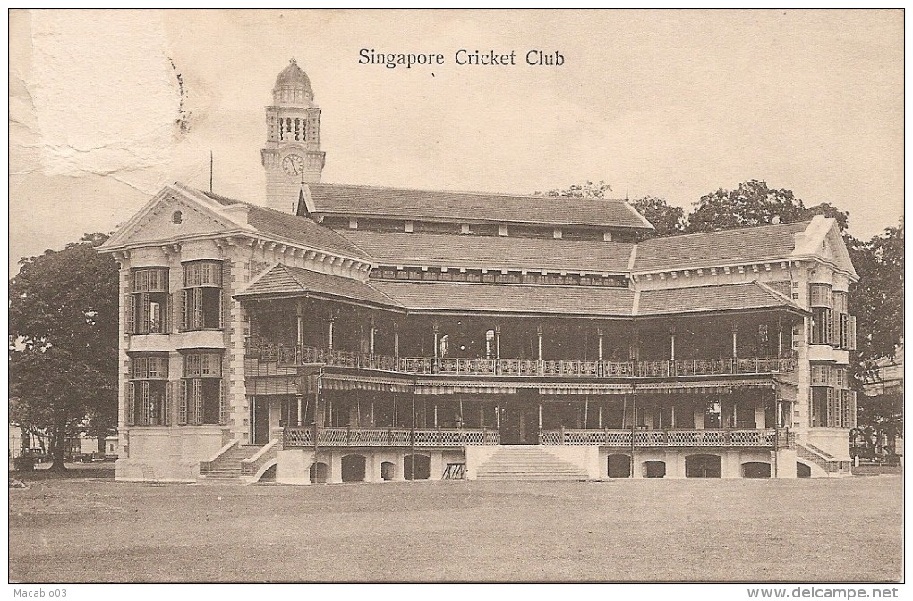 Singapour  :   Singapore Cricket Club Réf 336 - Singapour