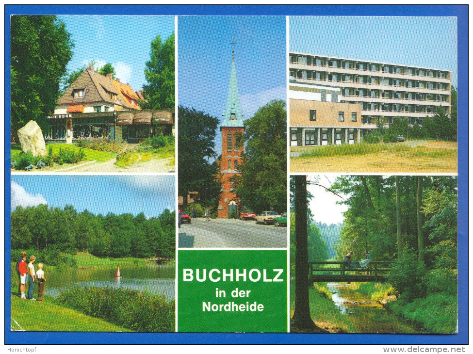 Deutschland; Buchholz In Der Nordheide; Multibildkarte Mit Krankenhaus - Buchholz