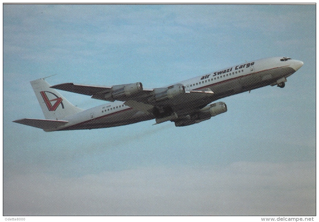 Vliegtuig  Boeing 707-323C  Air Swazi Cargo        Nr 5767 - 1946-....: Moderne