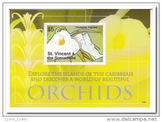 St. Vincent 2007, Postfris MNH, Flowers, Orchids - St.Vincent (1979-...)