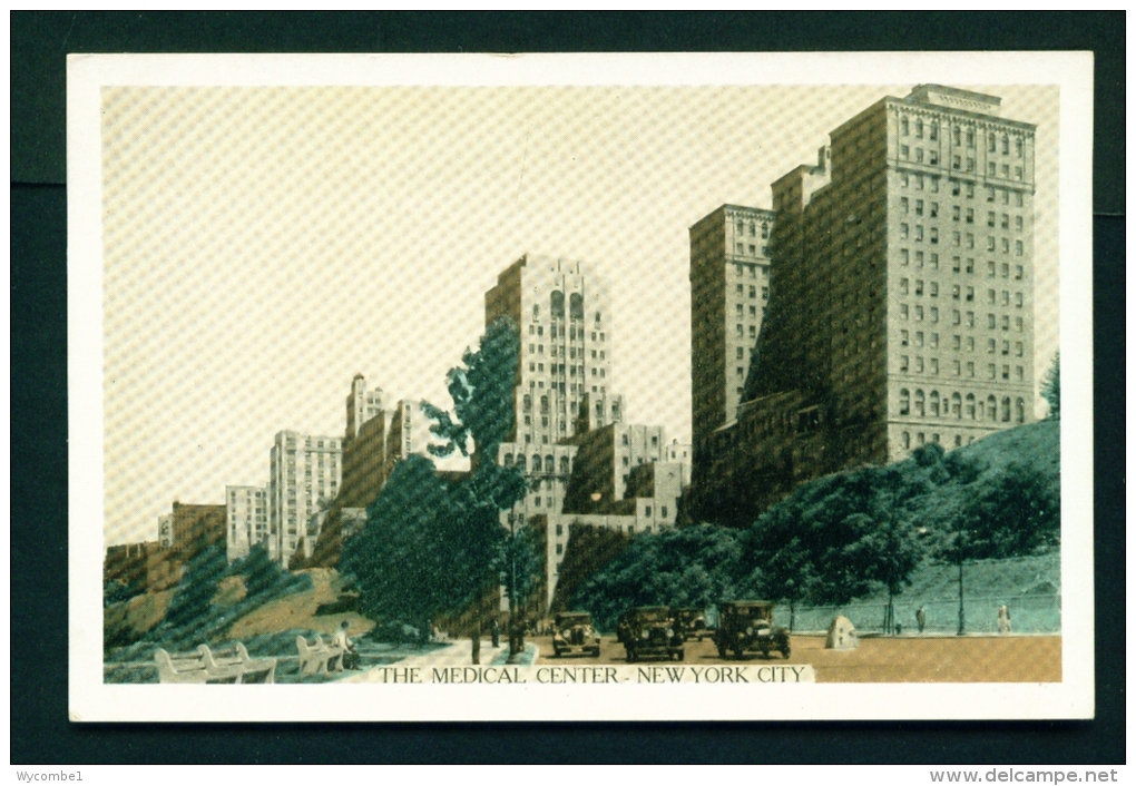 USA  -  New York  Riverside Medical Center  Unused Vintage Postcard As Scan (Lumitone) - Other Monuments & Buildings