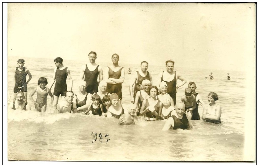 De Panne La Panne Photo Carte Vacances 1929 - De Panne