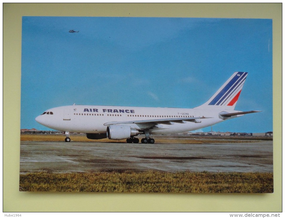 CARTE POSTALE POSTCARD AIRBUS  A-310  AIR FRANCE - 1946-....: Modern Era