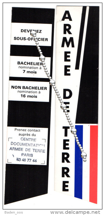 Marque Pages Armée De Terre - Bookmarks