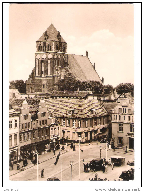 Deutschland - Greifswald - Blick Auf Die Marienkirche - Greifswald