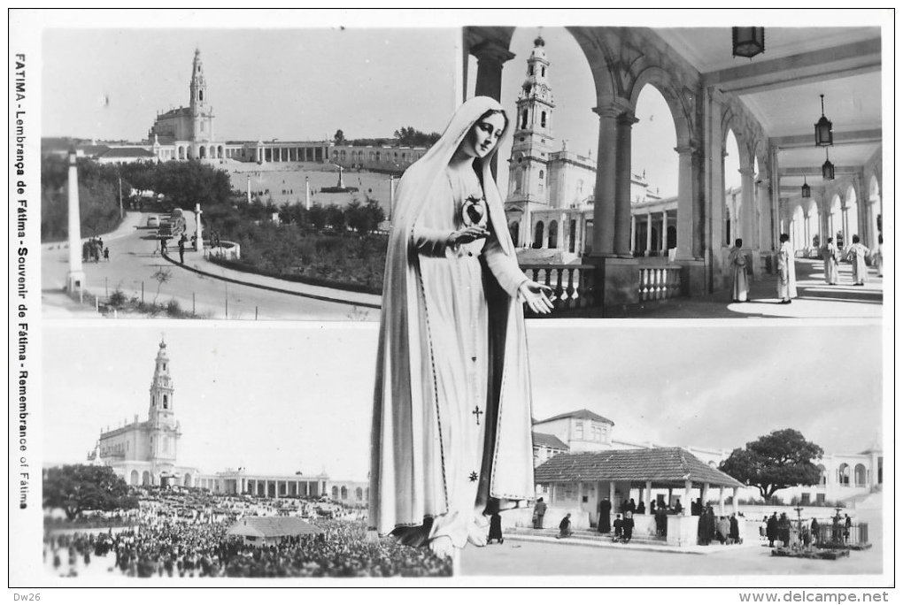 Souvenir De Fatima - Lembrança De Fatima - Multivues - Carte Non Circulée - Santarem