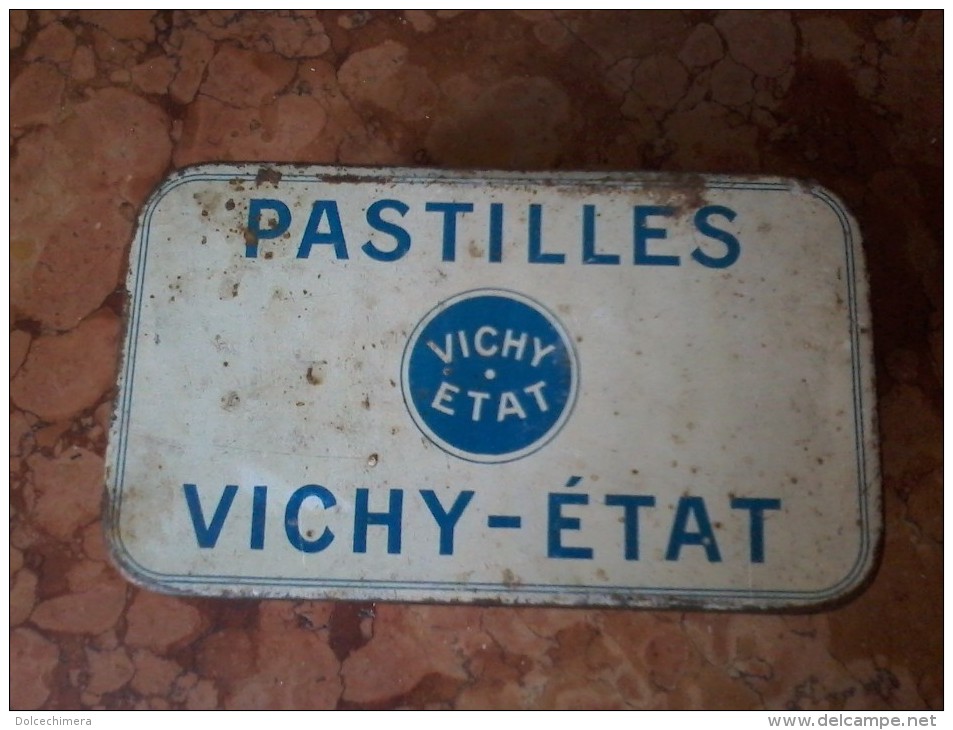 FRANCIA SCATOLA VINTAGE PASTILLES VICHY ETAT - Altri & Non Classificati