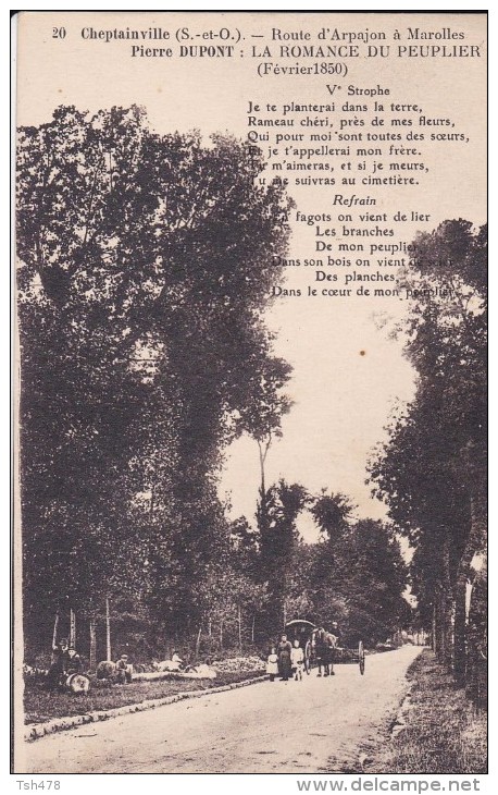 91---CHEPTAINVILLE---route D'arpajou à Marolle---voir 2 Scans - Autres & Non Classés