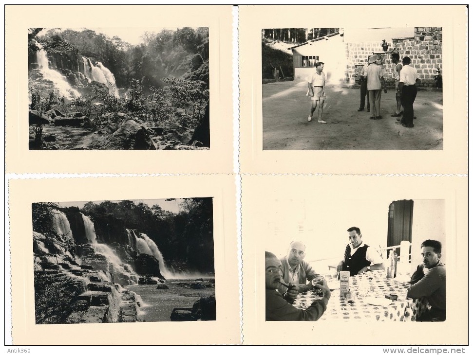 Lot de 26 photos amateur militaire DA LAT DALAT VIET-NAM 1957